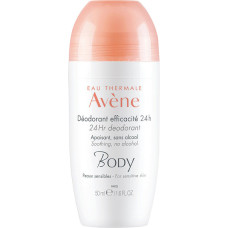 Avene ķermeņa 24 stundu dezodorants ar rullīti, 50 ml