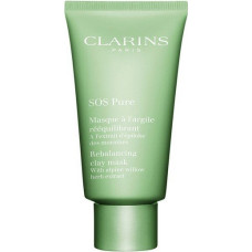 Clarins SOS Pure līdzsvarojošā māla maska, 75 ml