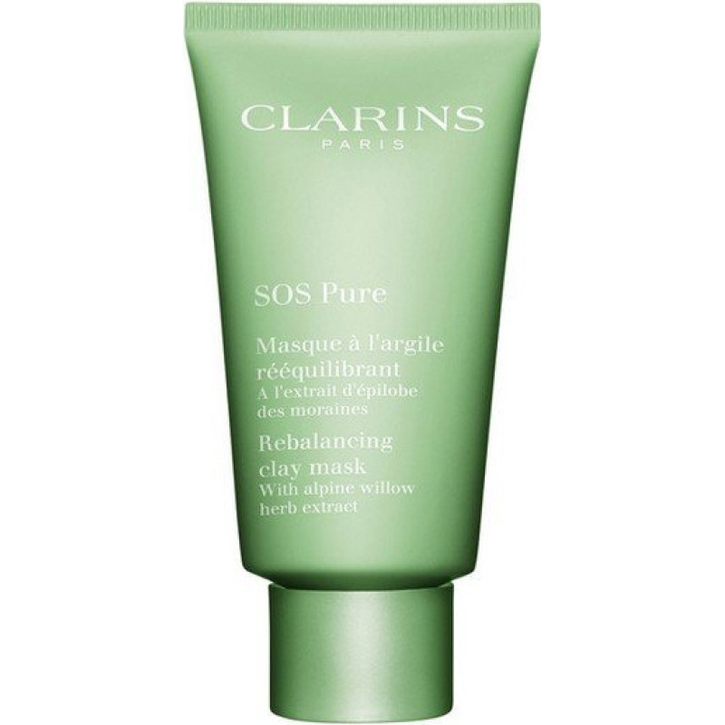Clarins SOS Pure līdzsvarojošā māla maska, 75 ml