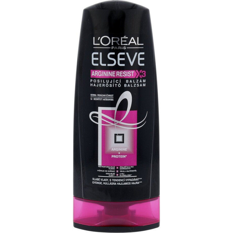 Stiprinošais balzams L´Oreal Paris Elseve Arginine Resist X3 Balm 200 ml