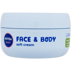 Ķermeņa krēms Nivea Baby Face & Body Soft Cream, 200ml