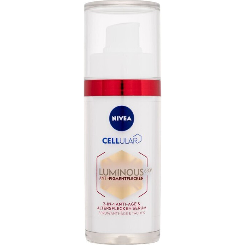 Sejas serums Nivea Cellular Luminous 630 Antispot Anti-Age & Spot Serum sievietēm, 30 ml
