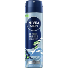 Antiperspiranta sprejs NIVEA Alpine Breeze 72 h aizsardzība, svaigs citrusaugļu aromāts 150 ml