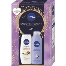 NIVEA Gludā Mirkl̨a Dāvanu Komplekts – Šī Sviesta Dušas Gēls un Ķermeņa Losjons