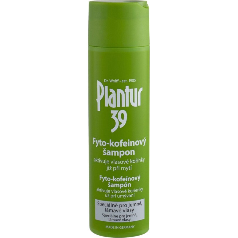 Šampūns plāniem matiem Plantur 39 Phyto-Coffein 250 ml