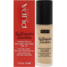 Tonālais krēms Pupa Milano No Transfer Foundation SPF 15, 300 Natural Skin, 30 ml