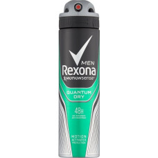 Izsmidzināms dezodorants- antiperspirants Rexona Motionsense Quantum Dry vīriešiem 150ml