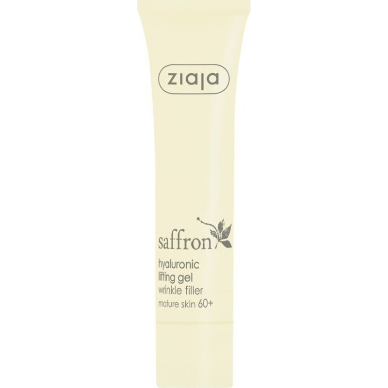 Sejas gels ar hialuronu Ziaja Saffron 60+, 30 ml