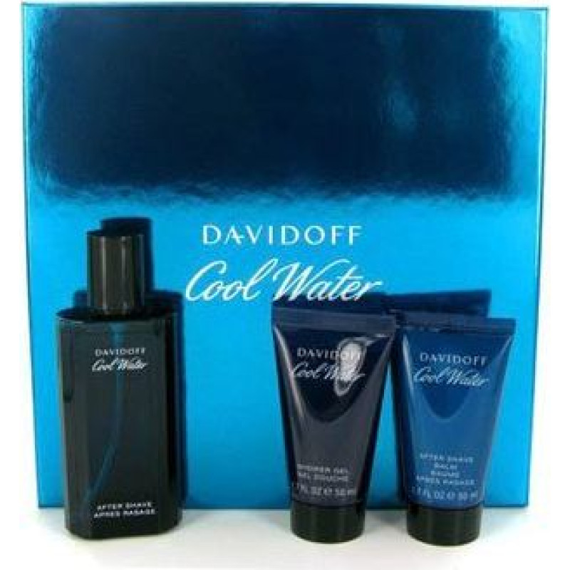 Cool Water Man - EDT 125 ml + shower gel 75 ml + aftershave 75 ml