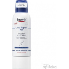 EUCERIN UreaRepair Plus 10% Urea putas ļoti sausām pēdām 150ml