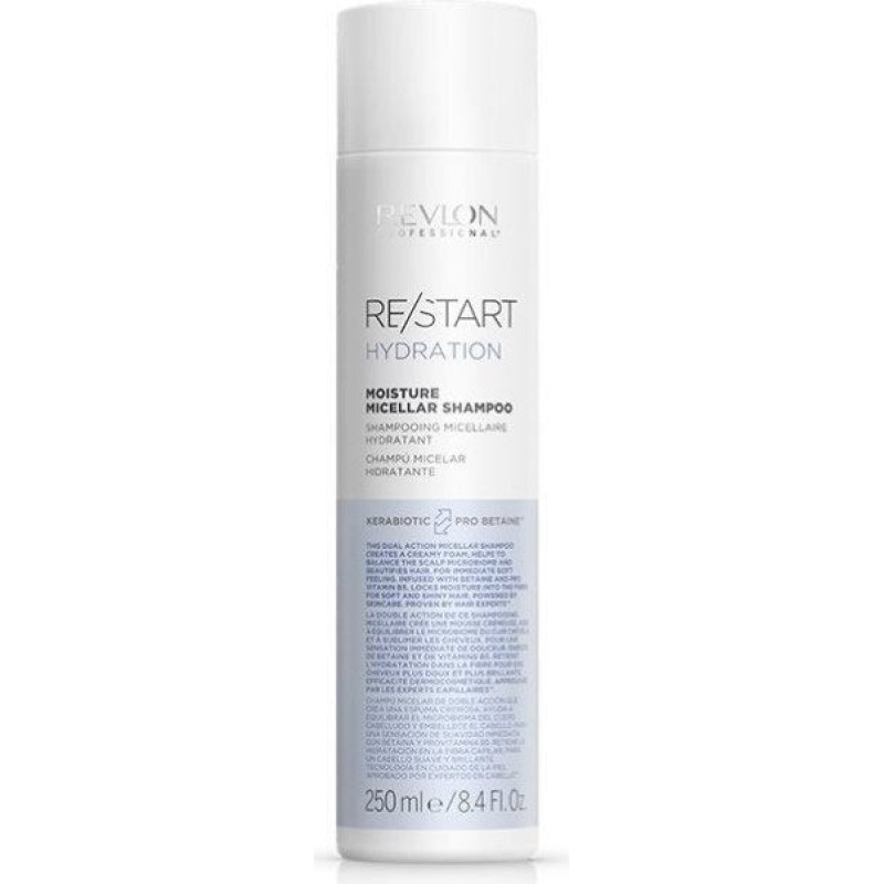 Mitrinošs šampūns Revlon Re-Start Hydration Shampoo, 250 ml