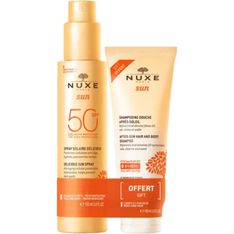 Nuxe Sun Delicious komplekts, 250 ml