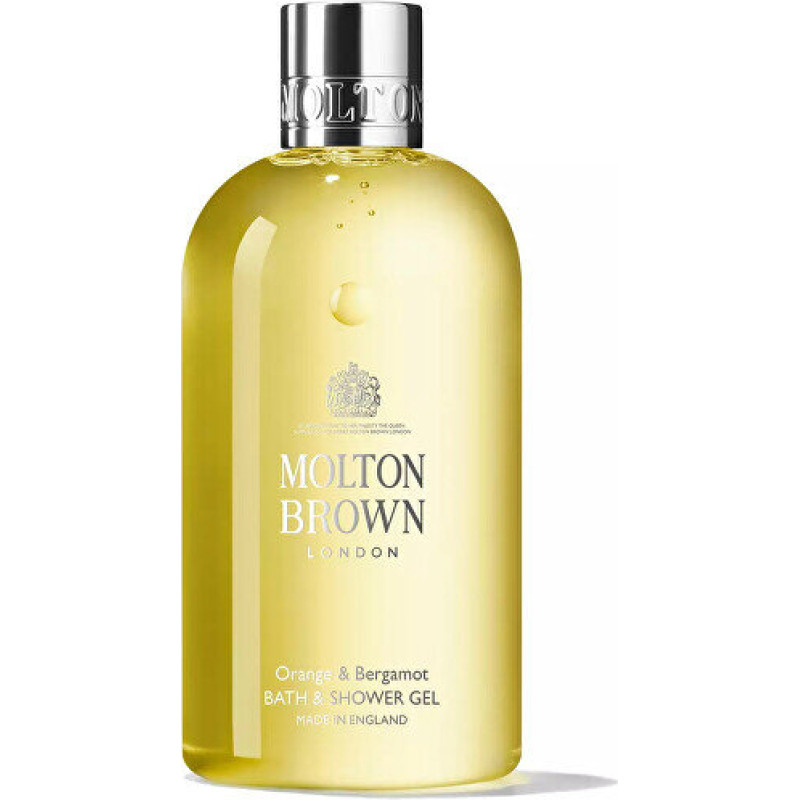 Vannas un dušas želeja Molton Brown Orange & Bergamot 300 ml Atsvaidzinoša citrusaugļu tīrīšana
