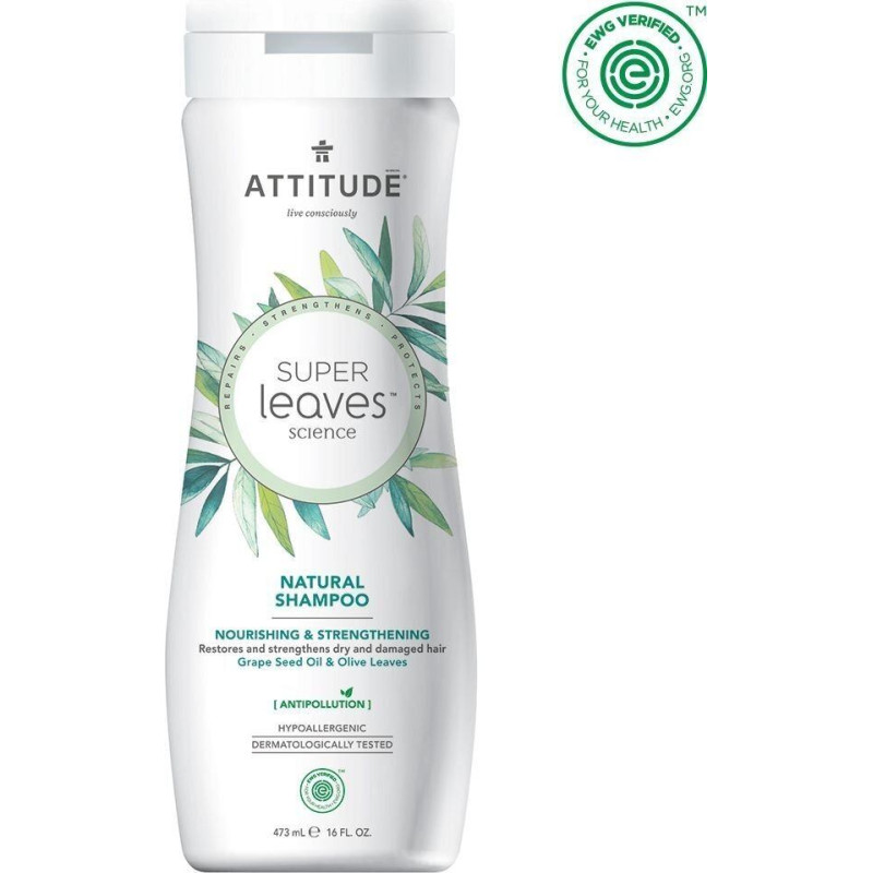 Attitude Super Leaves Nourishing & Strengthening šampūns 473 ml