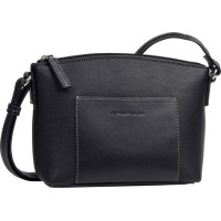 Plecu soma - TOM TAILOR - Amaris Cross Bag S - Melna - Poliuretāns - 25x17x8 cm