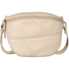Soma ar plecu siksnu - TOM TAILOR - Milla jostas soma - Bēša - 100% poliuretāns - 27x15x6 cm
