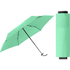 Doppler Fibre Mini Compact - salokāms lietusmētelis, 93cm, zaļš