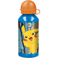 Alumīnija ūdens pudele - Pokémon - Pikachu - 400 ml - Praktiska - Unisex