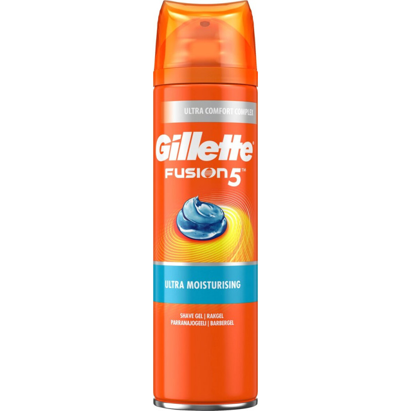 Ļoti mitrinošas skūšanās putas Gillette Fusion 5 Ultra Shave vīriešiem 200 ml