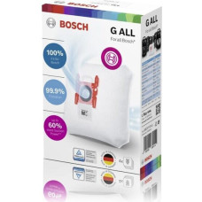 putekļu maisiņi - BOSCH - BBZ41FGALL - PowerProtect Type G ALL ar aktīvo ogli - 4 maisiņu komplekts + 1 filtrs
