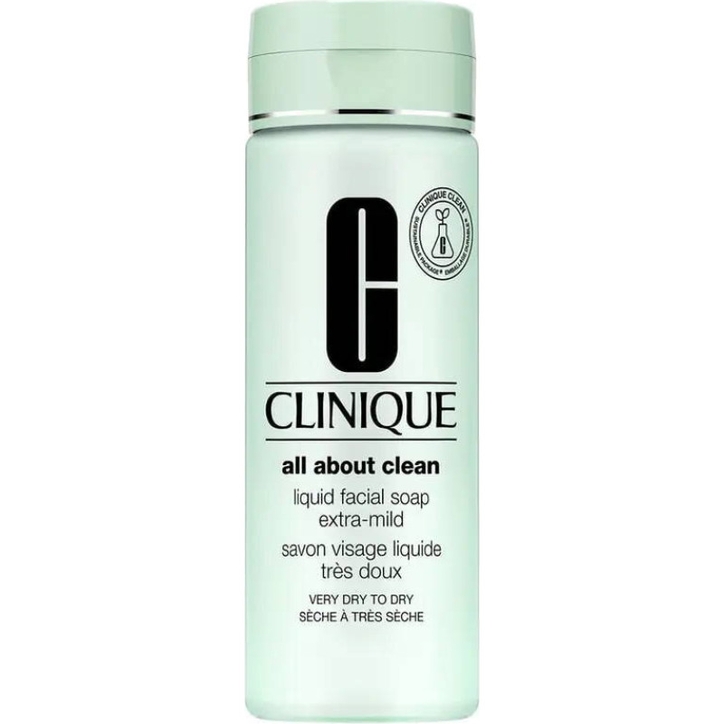 Sejas mazgāšanas līdzeklis Clinique Liquid Facial Soap Extra Mild, 200 ml
