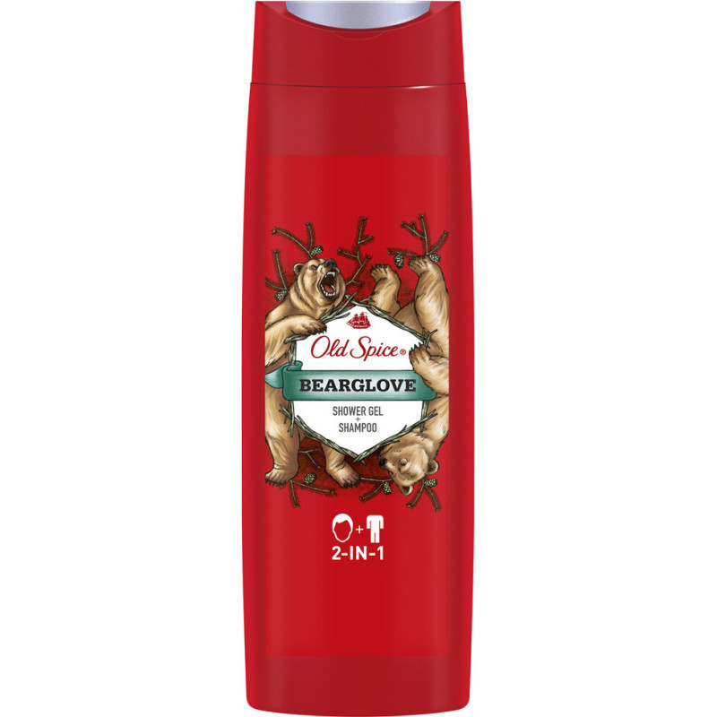 Dūšas un vannas līdzeklis Old Spice Old Spice dušas želeja Bear Glov e 400 ml