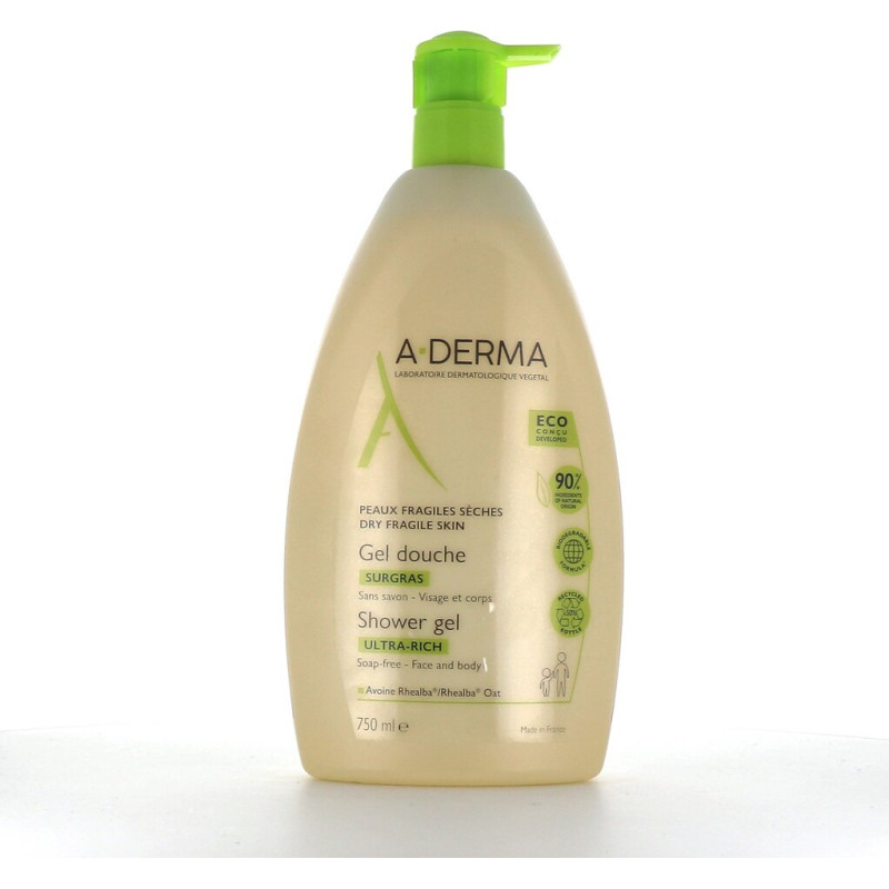 Dušas želeja A-Derma Ultra-Rich, 750 ml