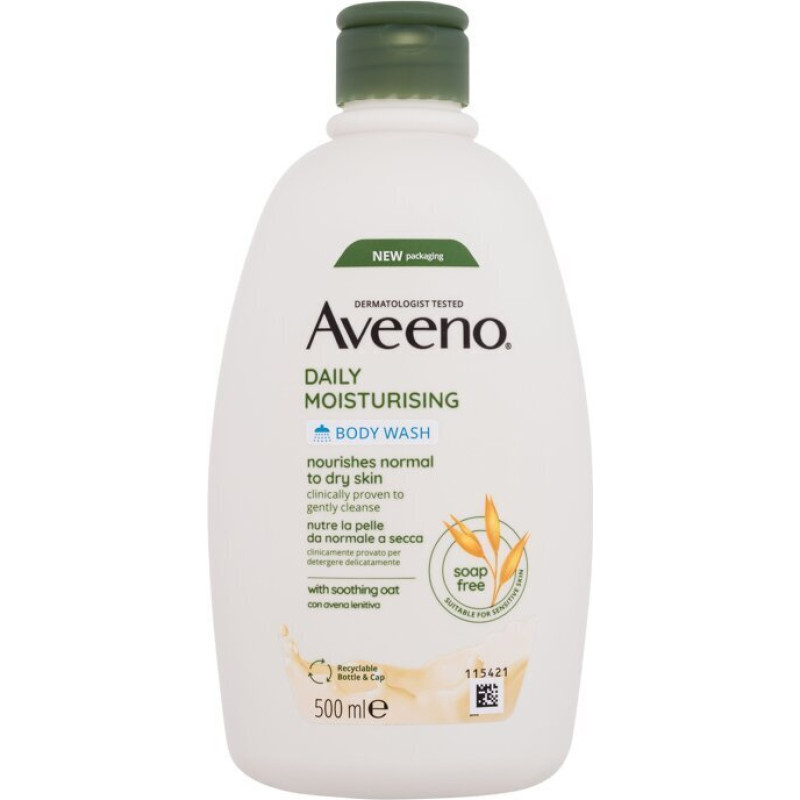 Ķermeņa mazgāšanas produkts Aveeno Daily Moisturising, 500 ml