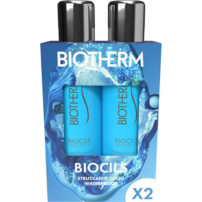 Ūdensizturīgu acu kosmētikas noņēmēju komplekts Biotherm Biocils Duo, 2x100 ml