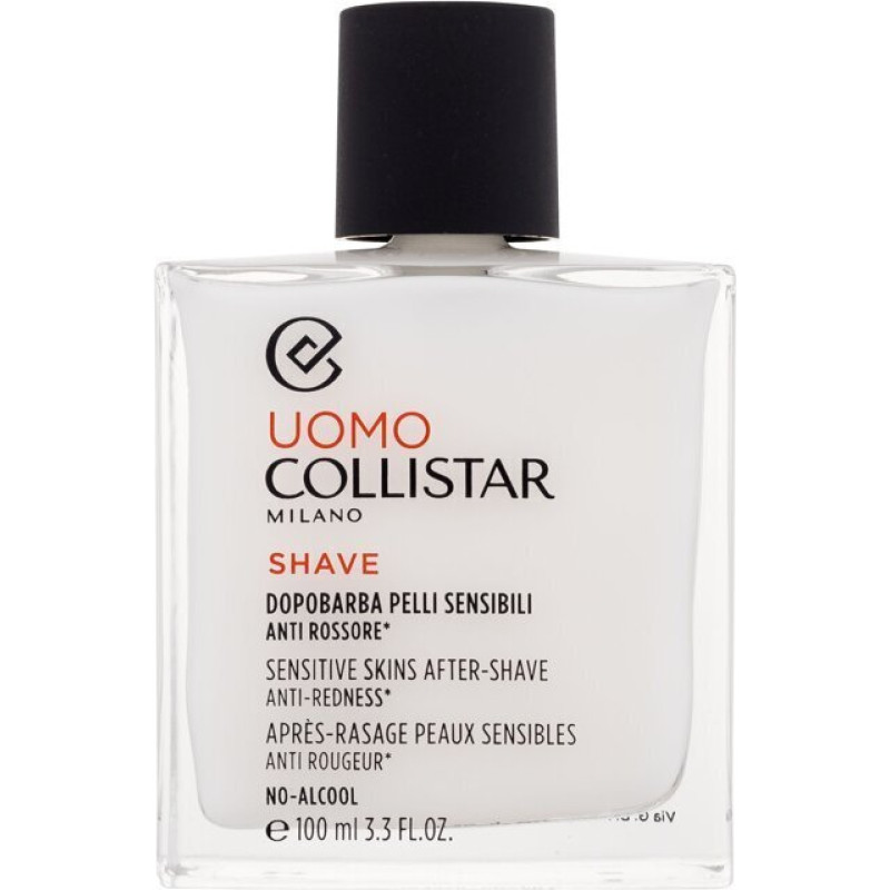Pēc skūšanās UOMO SHAVE pēcskūšanās līdzeklis jutīgai ādai pret apsārtumu 100 ml