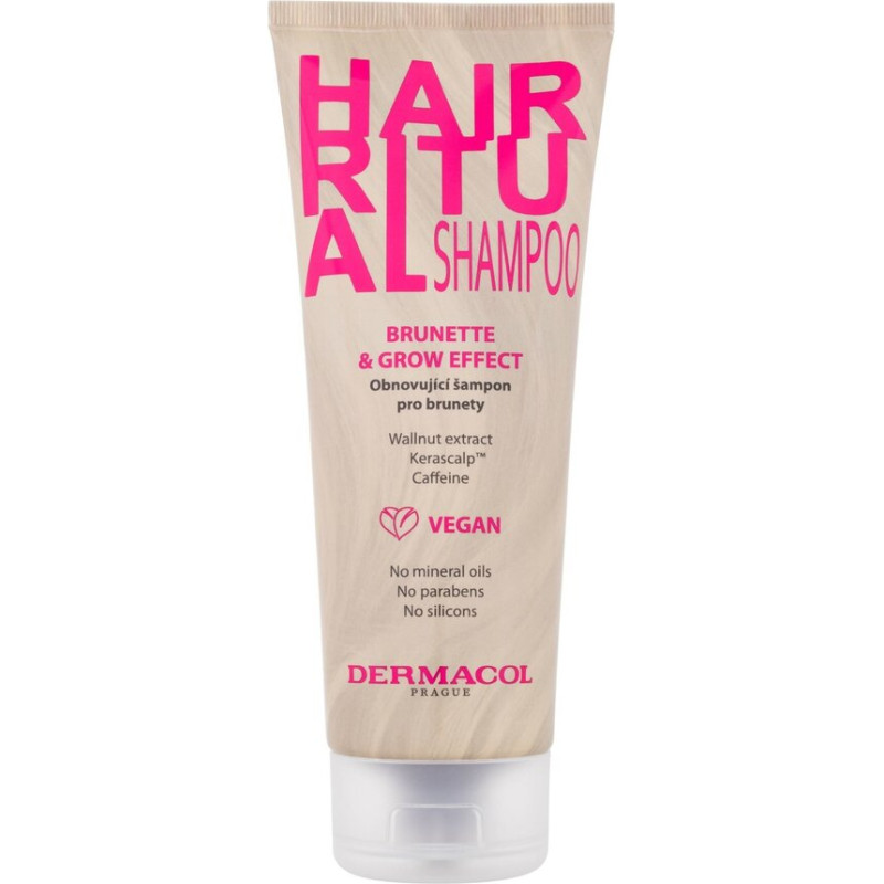Atjaunojošs šampūns Hair Ritual, Brunette & Grow Effect 250 ml