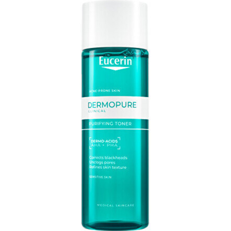 Eucerin DermoPure Clinical attīrošs toniks problemātiskai ādai 200 ml