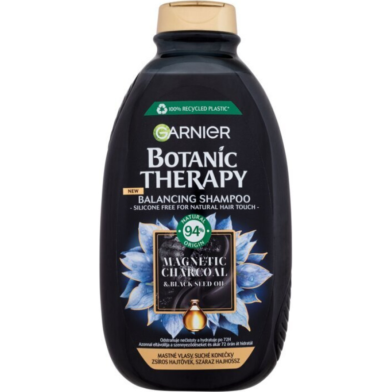 Šampūns taukainiem matiem Garnier Botanic Therapy Magnetic Charcoal 400 ml