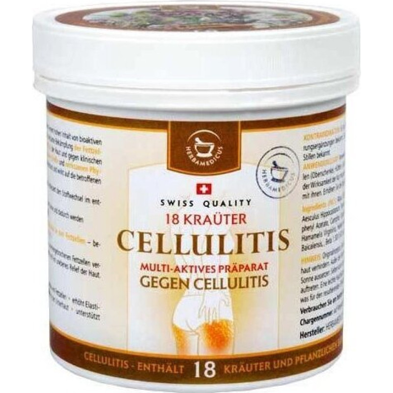 Celulīta gēls Herbamedicus Cellulitis, 500 ml