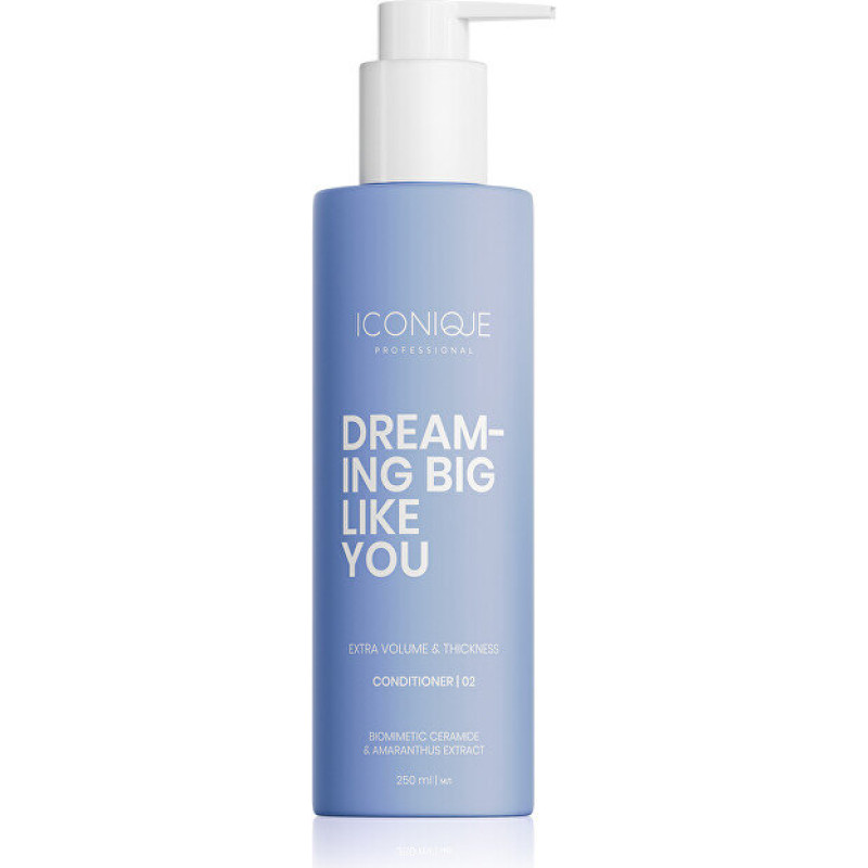 Kondicionieris Iconique Dreaming Big Like You Papildu apjoms un blīvums plāniem matiem 250 ml