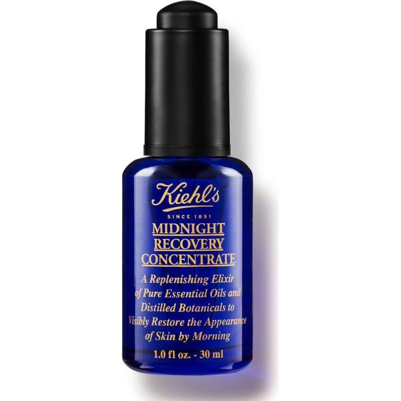 Serums - Kiehl's Midnight Recovery Concentrate - 30 ml - Nakts atjaunošana - Visu veidu ādai