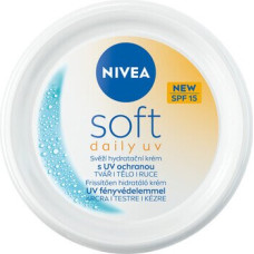 Nivea Soft ikdienas UV krēms SPF 15, 100 ml