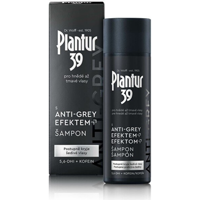 PLANTUR 39 Šampūns pret pelēkām matiem 200 ml