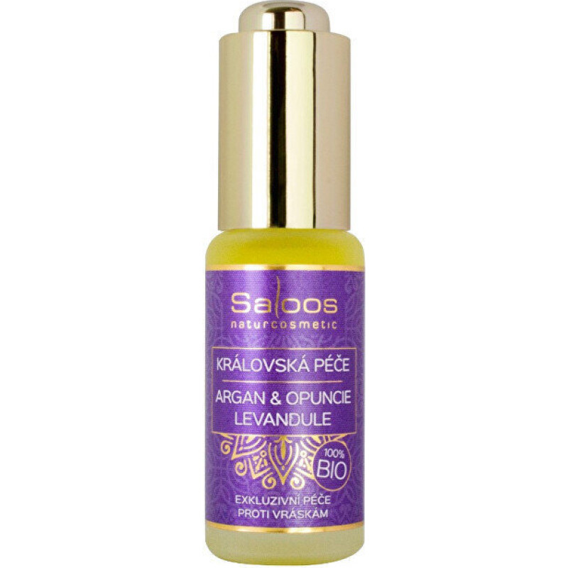 Royal Care Argāna & Opuncijas & Lavandas 100% bioloģiska sejas eļļa 20 ml