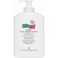 SebaMed Sensitive Skin Face & Body Wash šķidrās ziepes 1000 ml