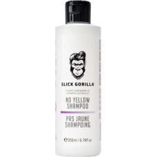 Slick Gorilla No Yellow Matu šampūns blondiem, izgaismotiem un pelēkiem matiem, 200ml