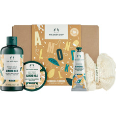 Ķermeņa kopšanas dāvanu komplekts The Body Shop mandeļu piens mitrinošs sausai ādai