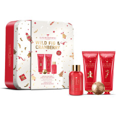 The Luxury Bathing Company vīģu un dzērveņu vannas kopšanas dāvanu komplekts 4 gab.