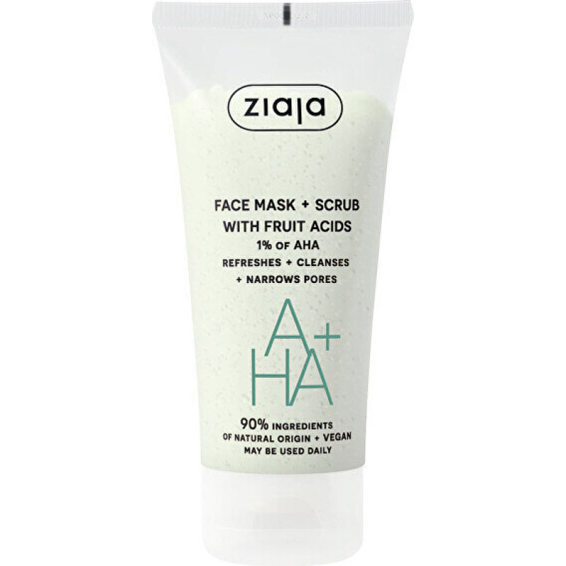 Pīlinga sejas maska Ziaja Mask Facial Peeling with fruit acids, 55 ml