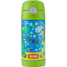Termoss bērniem ar salmiņu - Dinozaurs, 355 ml