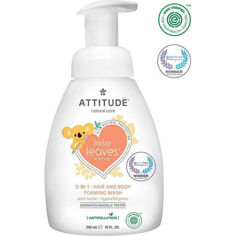 Dušas želeja Attitude bērniem, 295 ml.