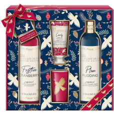 Baylis & Harding Ziemas Karaļvalsts dāvanu komplekts 4 gab. – grezna ziemas ķermeņa kopšanas kolekcija
