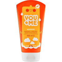 YOU&ME Sildoša lubrikanta gels 150 ml – zīda maiguma intimitāte ar maigu siltumu
