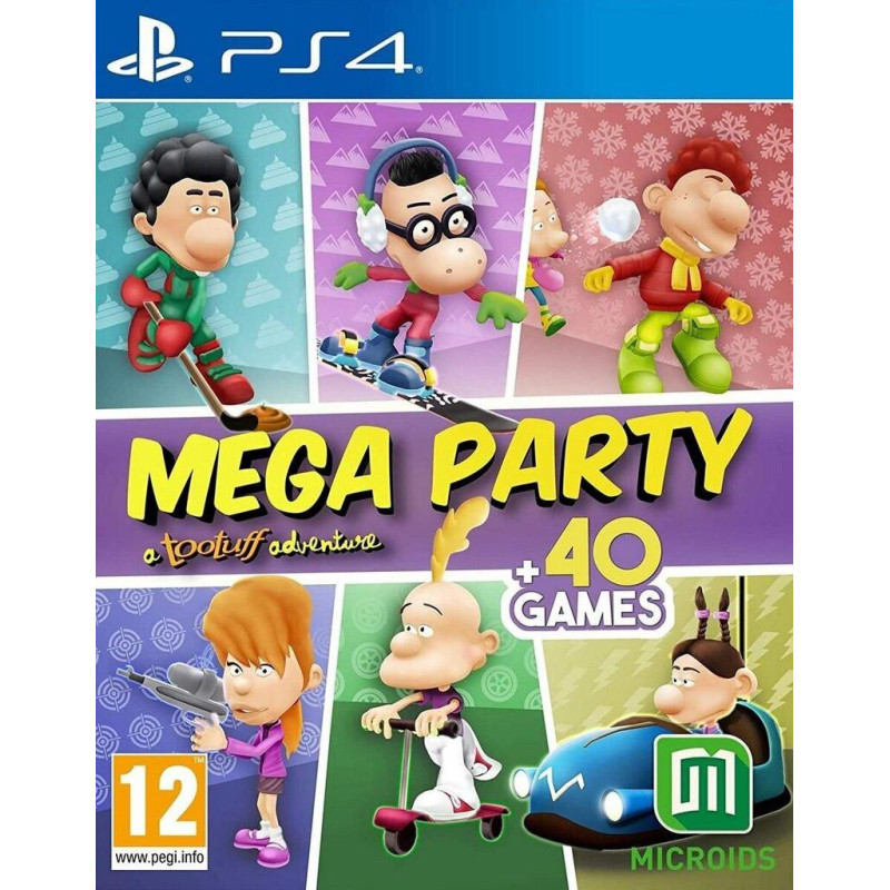 PS4 Mega Party: A Tootuff Adventure incl. 40 Games