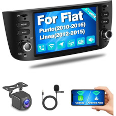 Hikity Android automašīnas radio Carplay Fiat Punto
